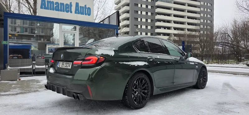 BMW M5 la Amanet Auto, iarna